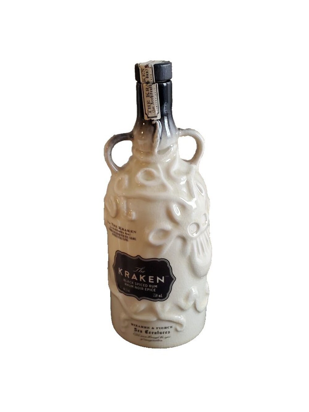 The Kraken Ceramic Rum Bottle Sea Monster EMPTY 750 ml - Picture 2 of 11